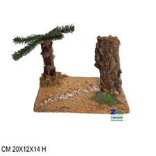 SCENARIO DESERTO CON PALMA