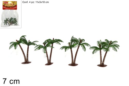 Palme plastica cm per - palme, 7
