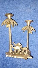 PALME E CAMMELLI IN OTTONE PER