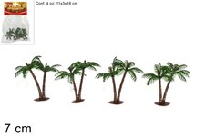Palme di plastica 7 cm per